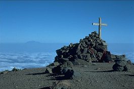 Gipfel Pico de la Nieve 2239m