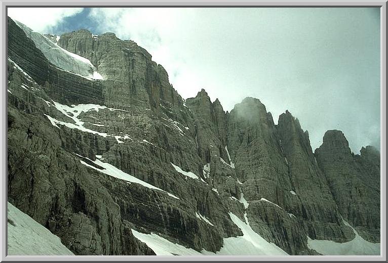 Auf dem Sentiero delle Bocchette Alte.