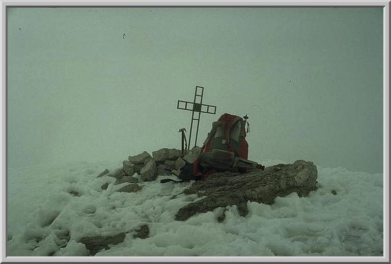 Auf der Cima Brenta - 3150m Höhe.