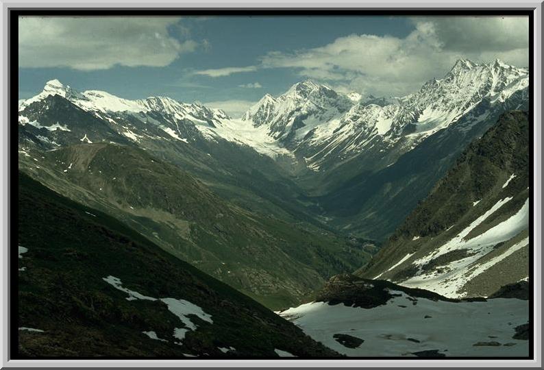 Richtung Fafleralp, Hollandia Hütte