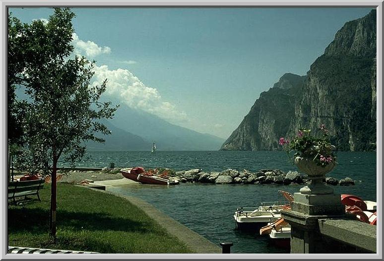 Strandpromenade am Gardasee