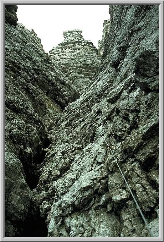 Weiterweg nach der Schlüsselstelle