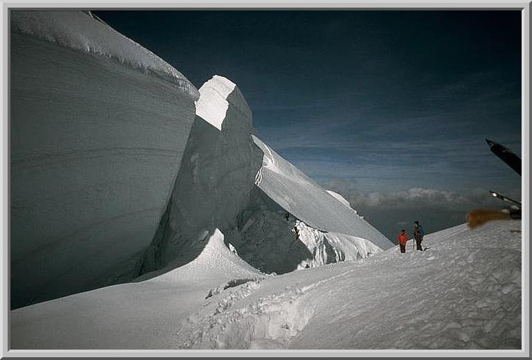 Aufstieg zum Mont Blanc du Tacul