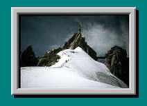 Aiguille du Midi, Aufstieg zur Seilbahnstation