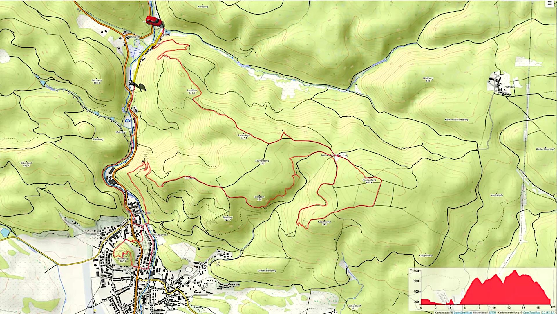 Video HTG Wanderung  Ilfeld 23. August 2020